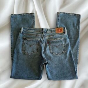 Levi's light wash low-rise Y2K denim bootcut jeans skater preppy grunge